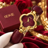 Burgundy and gold
