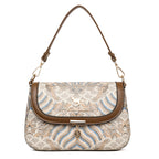 Vintage Pattern Women’s Crossbody Bag – Elegant Shoulder Handbag