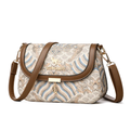 Vintage Pattern Women’s Crossbody Bag – Elegant Shoulder Handbag
