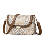 Vintage Pattern Women’s Crossbody Bag – Elegant Shoulder Handbag