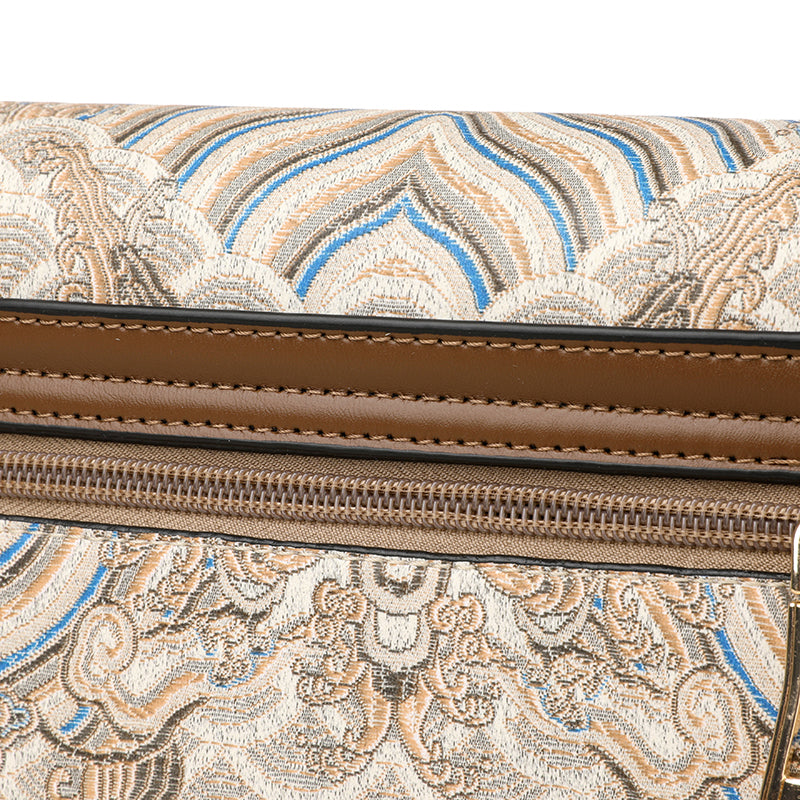 Vintage Pattern Women’s Crossbody Bag – Elegant Shoulder Handbag